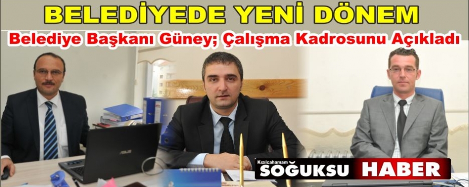 BELEDİYEDE DEĞİŞİM