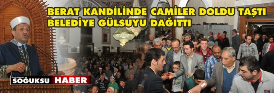 BERAT KANDİLİNDE CAMİLER DOLDU TAŞTI