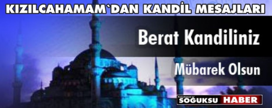 BERAT KANDİLİNİZ MÜBAREK OLSUN