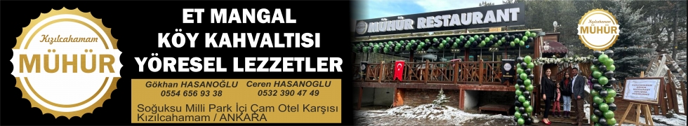 MÜHÜR RESTAURANT AÇILDI