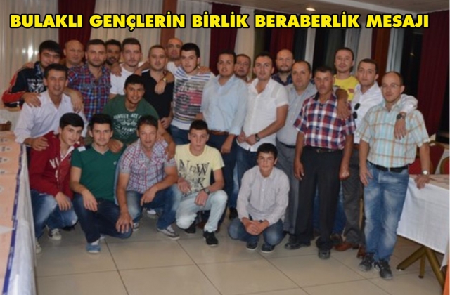 BULAKLI GENÇLERDEN İFTAR YEMEĞİ