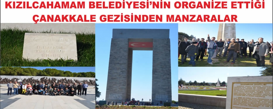 ÇANAKKALE KAFİLESİ İLÇEMİZE DÖNDÜ