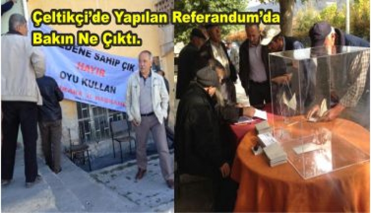 ÇELTİKÇİLİLER BELDEM KAPATILMASIN DEDİ