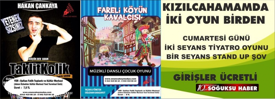 ÇOCUKLAR İÇİN GÖSTERİ VAR