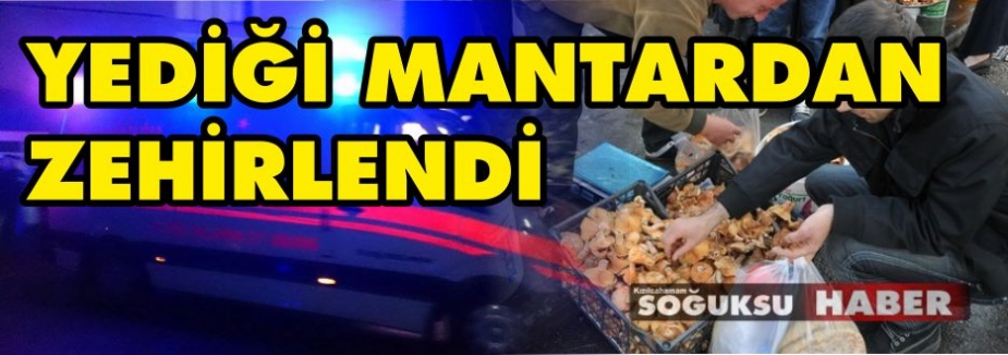 DİKKAT MANTAR ZEHİRLENMESİ