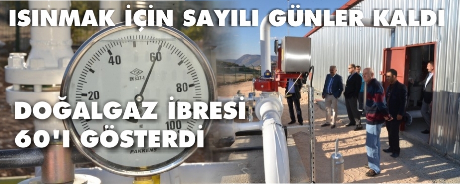 DOĞALGAZ ŞİMDİ ÇOK YAKINIMIZDA