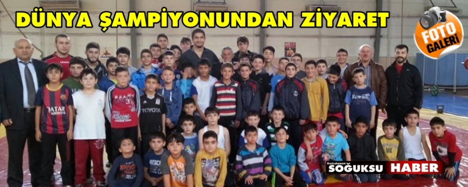 DÜNYA ŞAMPİYONUNDAN ZİYARET