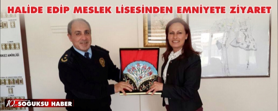  EMNİYET MÜDÜRLÜĞÜNE ANLAMLI ZİYARET