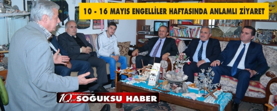 ENGELLİLER DERNEĞİNE ZİYARET