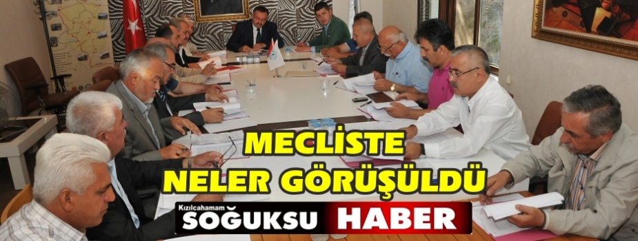 EYLÜL AYI BELEDİYE MECLİS TOPLANTISI YAPILDI