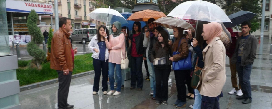 GAZİ ÜNİVERSİTESİ ÖĞRENCİLERİNDEN JEOPARK GEZİSİ