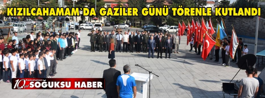  GAZİLER GÜNÜ TÖRENLE KUTLANDI