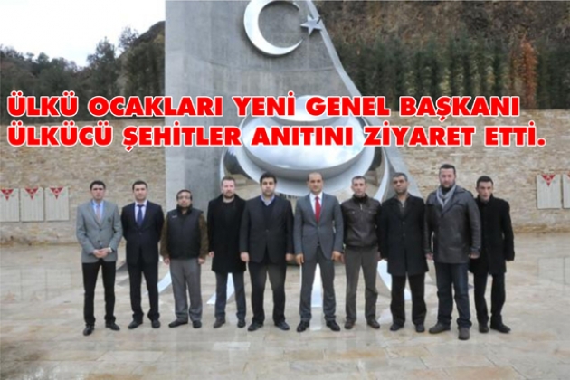 GENEL BAŞKANDAN ÜLKÜCÜ ŞEHİTLER ANITINA ZİYARET