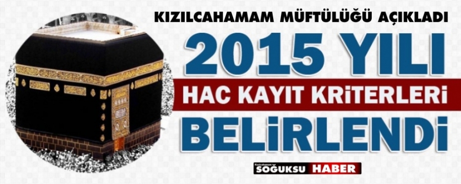 HAC KAYITLARI BAŞLADI