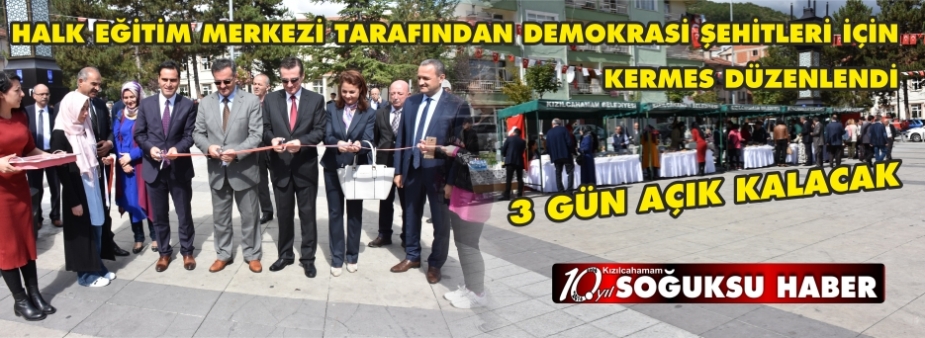 HALK EĞİTİMDEN ANLAMLI KERMES