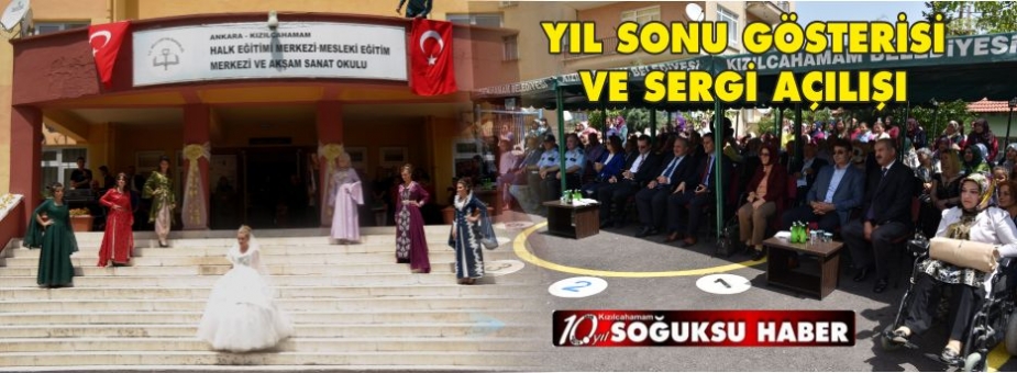 HALK EĞİTİMDEN YIL SONU GÖSTERİSİ