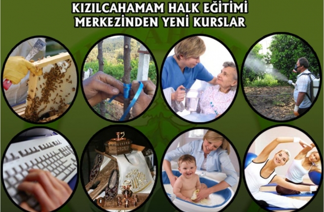 HALKEĞİTİM MERKEZİNDEN YENİ KURSLAR