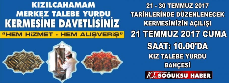 HAYIR KERMESİNE DAVETLİSİNİZ