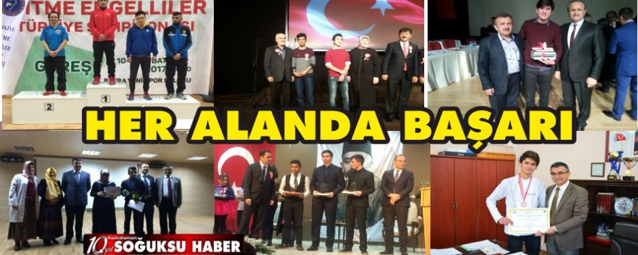 HER ALANDA BAŞARILILAR