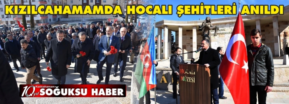 HOCALI ŞEHİTLERİ ANILDI