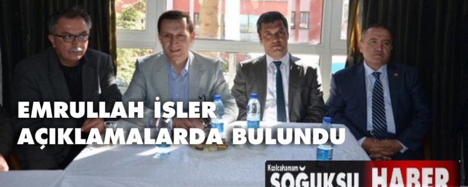 İŞLER BASIN TOPLANTISI YAPTI
