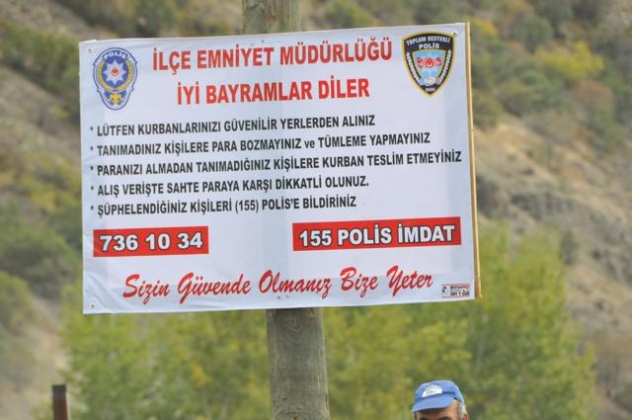 İŞTE KURBANDA EMNİYET TEDBİRLERİ