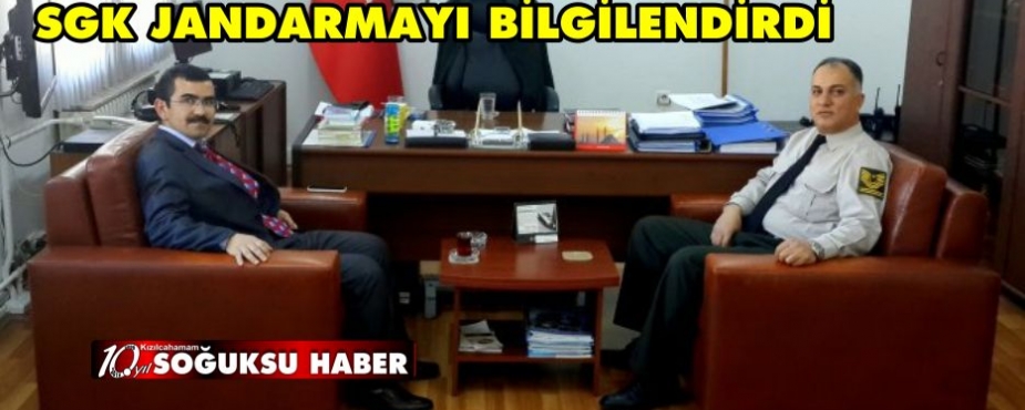 JANDARMA BİLGİLENDİRİLDİ