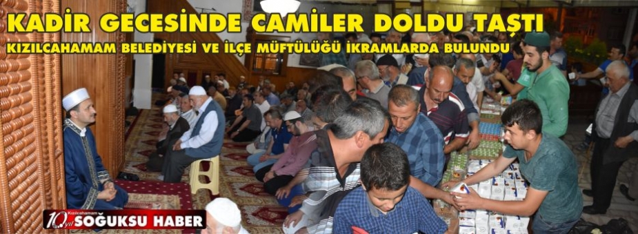 KADİR GECESİNDE ÇOCUKLARDA SEVİNDİRİLDİ