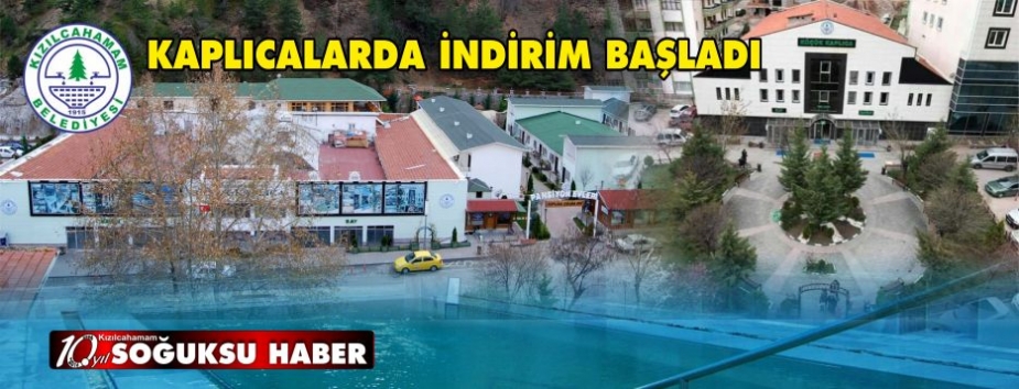  KAPLICA FİYATLARI 15 EKİMDEN İTİBAREN TEKRAR İNDİRİME GİRDİ