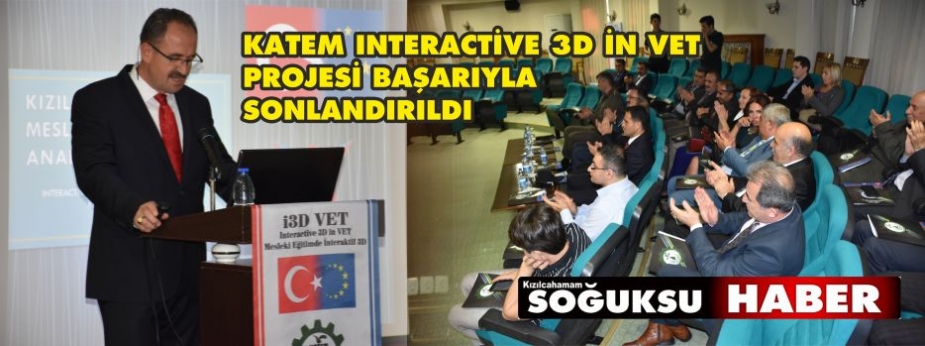 KATEM INTERACTİVE 3D İN VET PROJESİ BAŞARIYLA SONLANDIRILDI