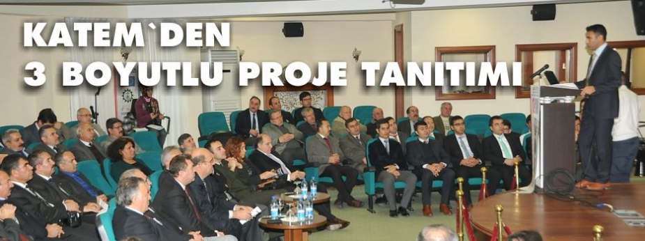 KATEM'DEN 3 BOYUTLU PROJE