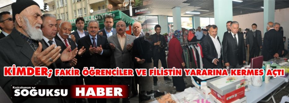 KİMDER KERMES AÇILIŞINI YAPTI