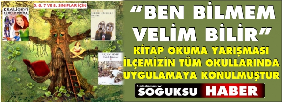 KİTAP OKUMA YARIŞMASI İÇİN KAYITLAR BAŞLADI