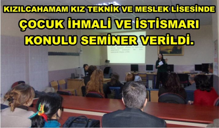 KIZ MESLEKTEN BİLGİLENDİRME SEMİNERİ