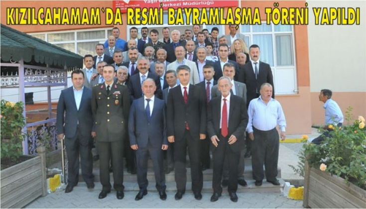 KIZILCAHAMA'DA BAYRAMLAŞMA