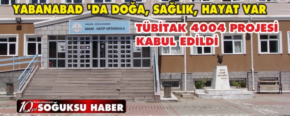  KIZILCAHAMAM İMAM HATİP ORTAOKULUNDAN BİR İLK DAHA