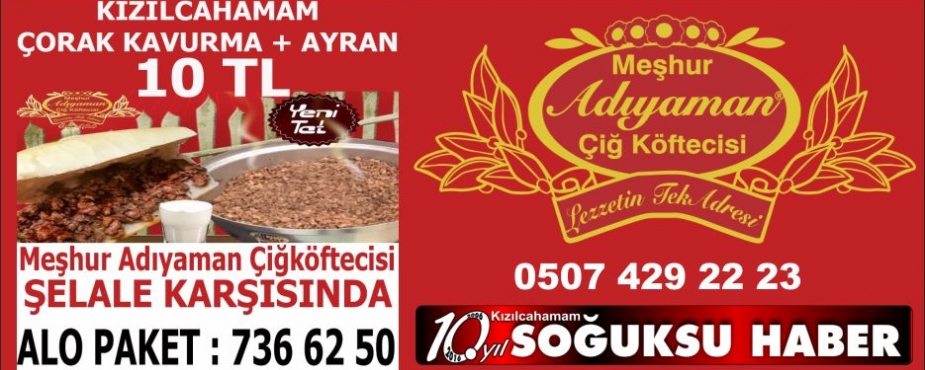 KIZILCAHAMAM MEŞHUR ÇORAK KAVURMA