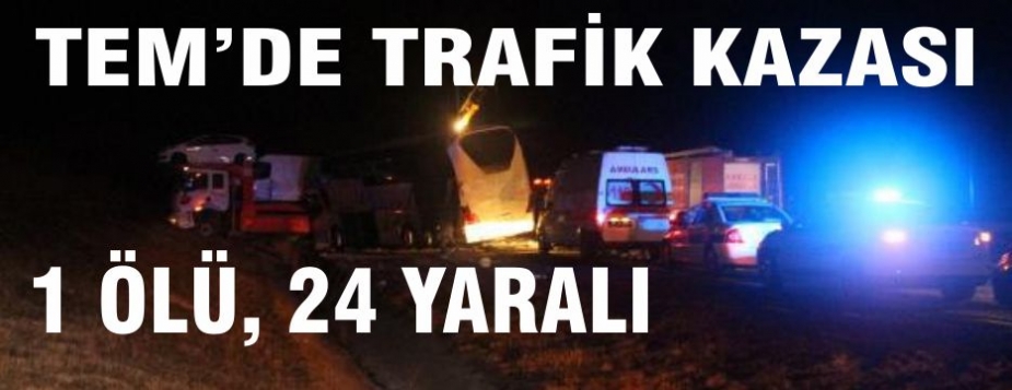 KIZILCAHAMAM OTOBANDA TRAFİK KAZASI