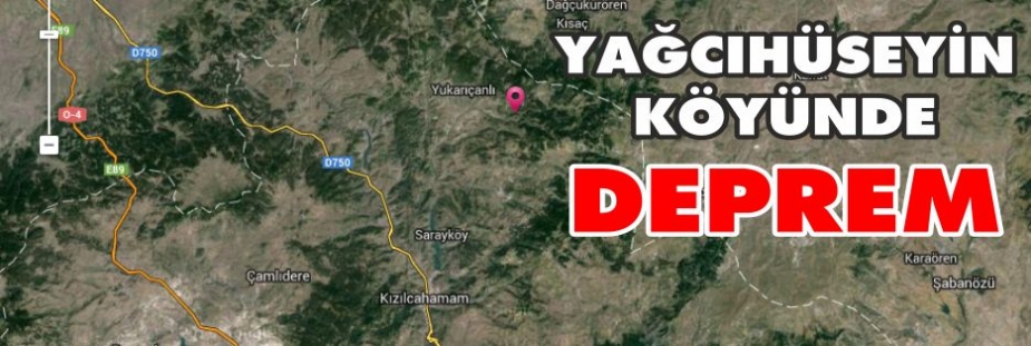 KIZILCAHAMAM'DA DEPREM