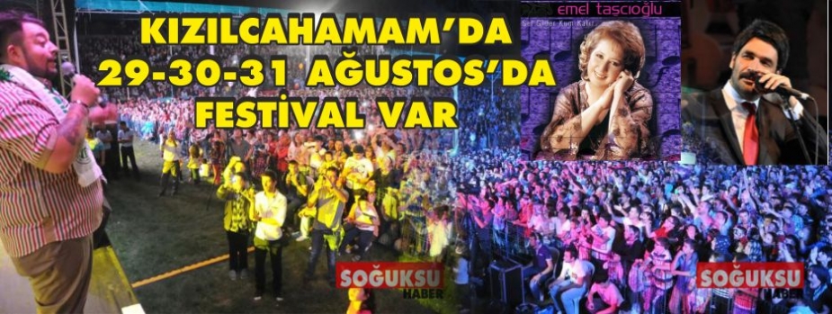 KIZILCAHAMAM’DA FESTİVAL TARİHİ BELİRLENDİ