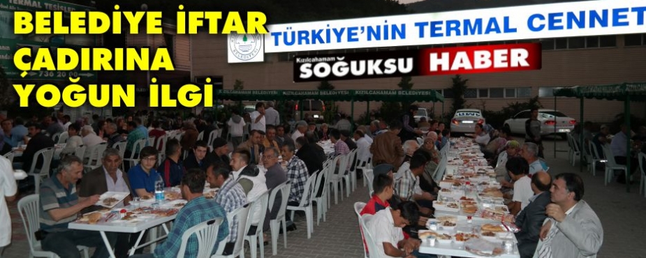 KIZILCAHAMAM'DA İLK İFTAR