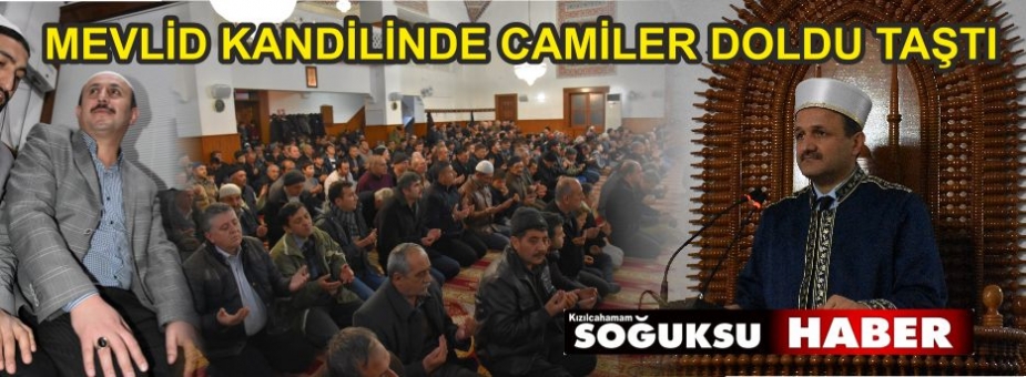 KIZILCAHAMAM'DA MEVLİD KANDİLİ 