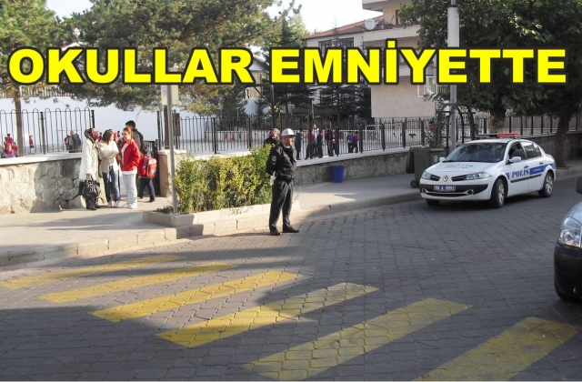 KIZILCAHAMAM’DA OKUL GÜVENLİĞİ  DENETİM ALTINDA