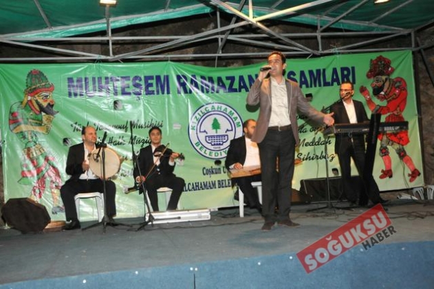 KIZILCAHAMAM'DA RAMAZAN AKŞAMLARININ İLKİ YAPILDI