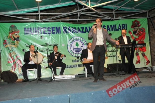 KIZILCAHAMAM'DA RAMAZAN AKŞAMLARININ İLKİ YAPILDI