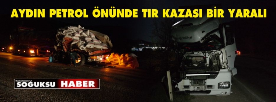 KIZILCAHAMAMDA TIR KAZASI BİR YARALI