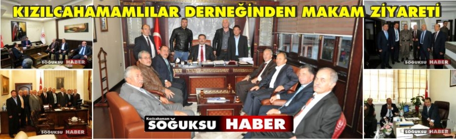 KIZILCAHAMAMLILAR DERNEĞİNDEN MAKAMLARA ZİYARET