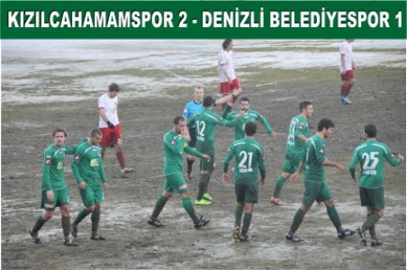 KIZILCAHAMAMSPOR 2 DENİZLİ BELEDİYESPOR 1