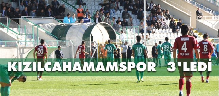 KIZILCAHAMAMSPOR 3'LEDİ