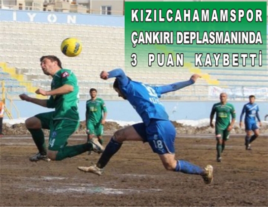 Kızılcahamam Sporun Son dakika fobisi devam ediyor